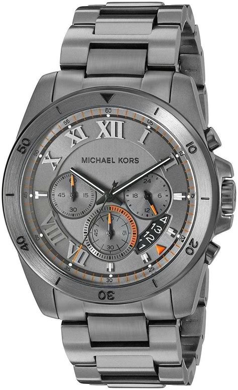 Michael Kors Brecken Gunmetal Tone Chronograph MK8465 .